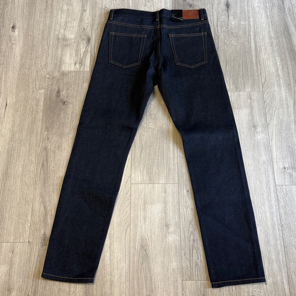 J Lindeberg Other - J Lindeberg Stockholm Mens Dark Indigo Raw Straight Leg Denim Jeans 30/32